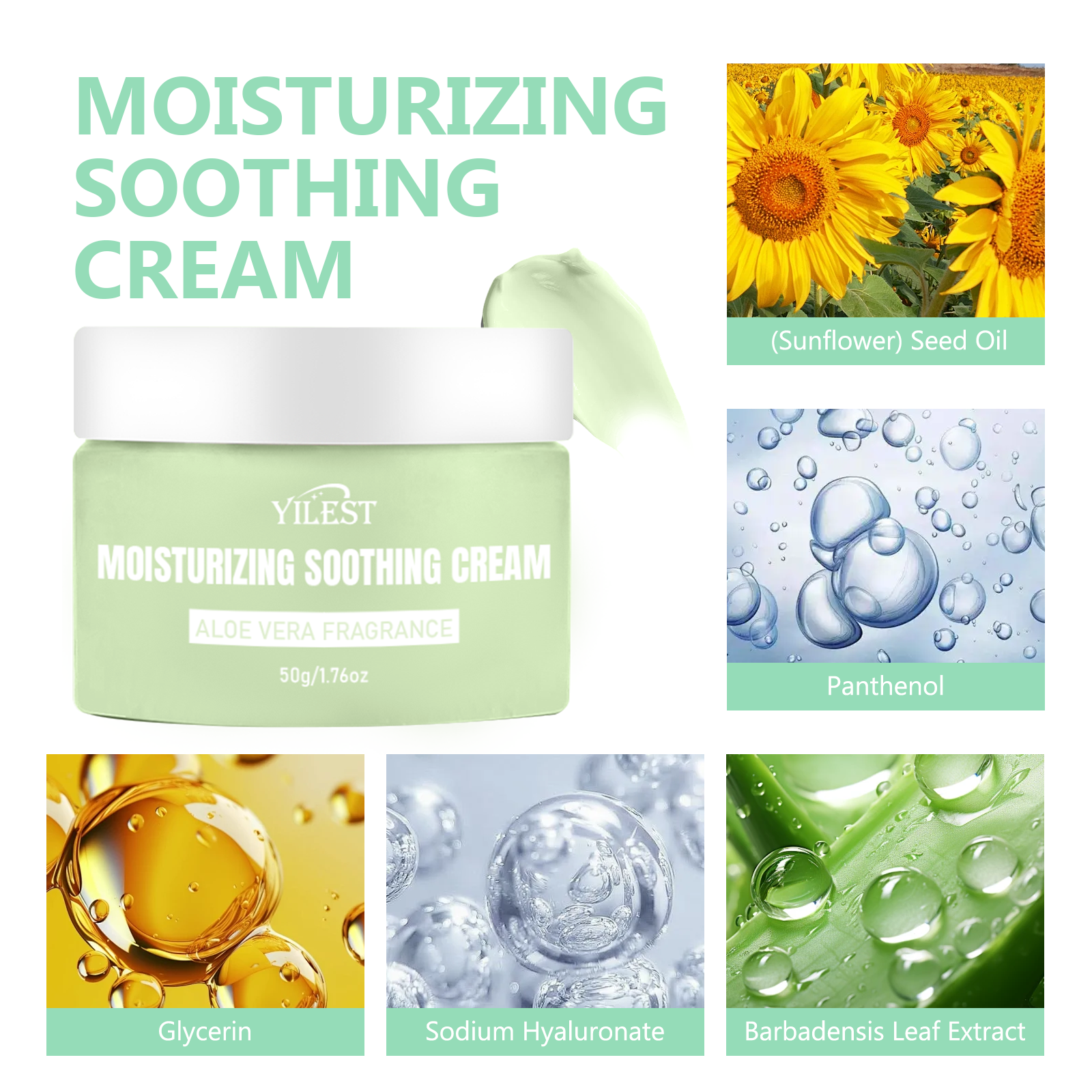 YILEST Hair Identification Spray Soothing Cream Set - HaiyiBeauty