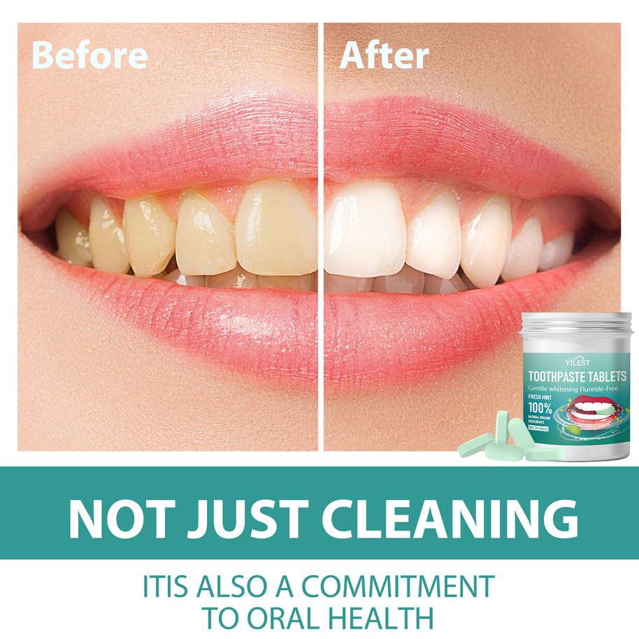 YILEST Mint Toothpaste Tablets - HaiyiBeauty