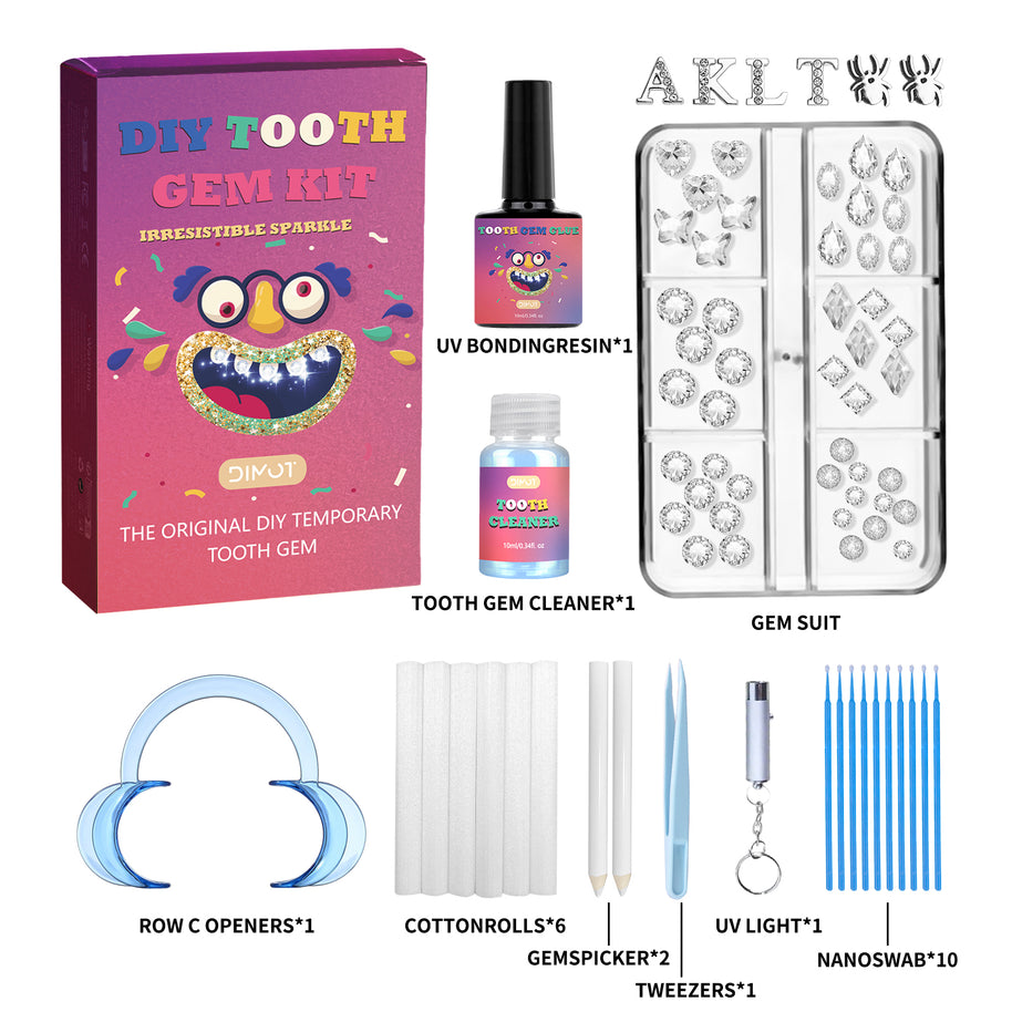 Dimot Tooth Gem Set - HaiyiBeauty