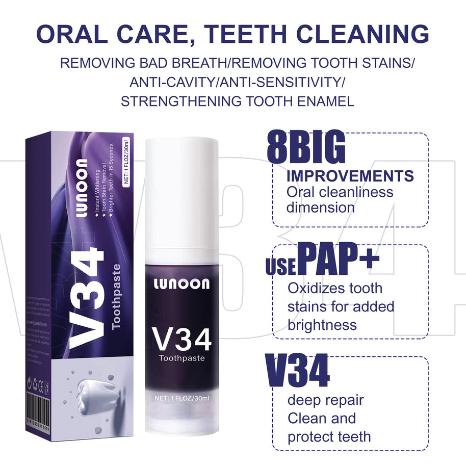 LUNOON V34 Toothpaste