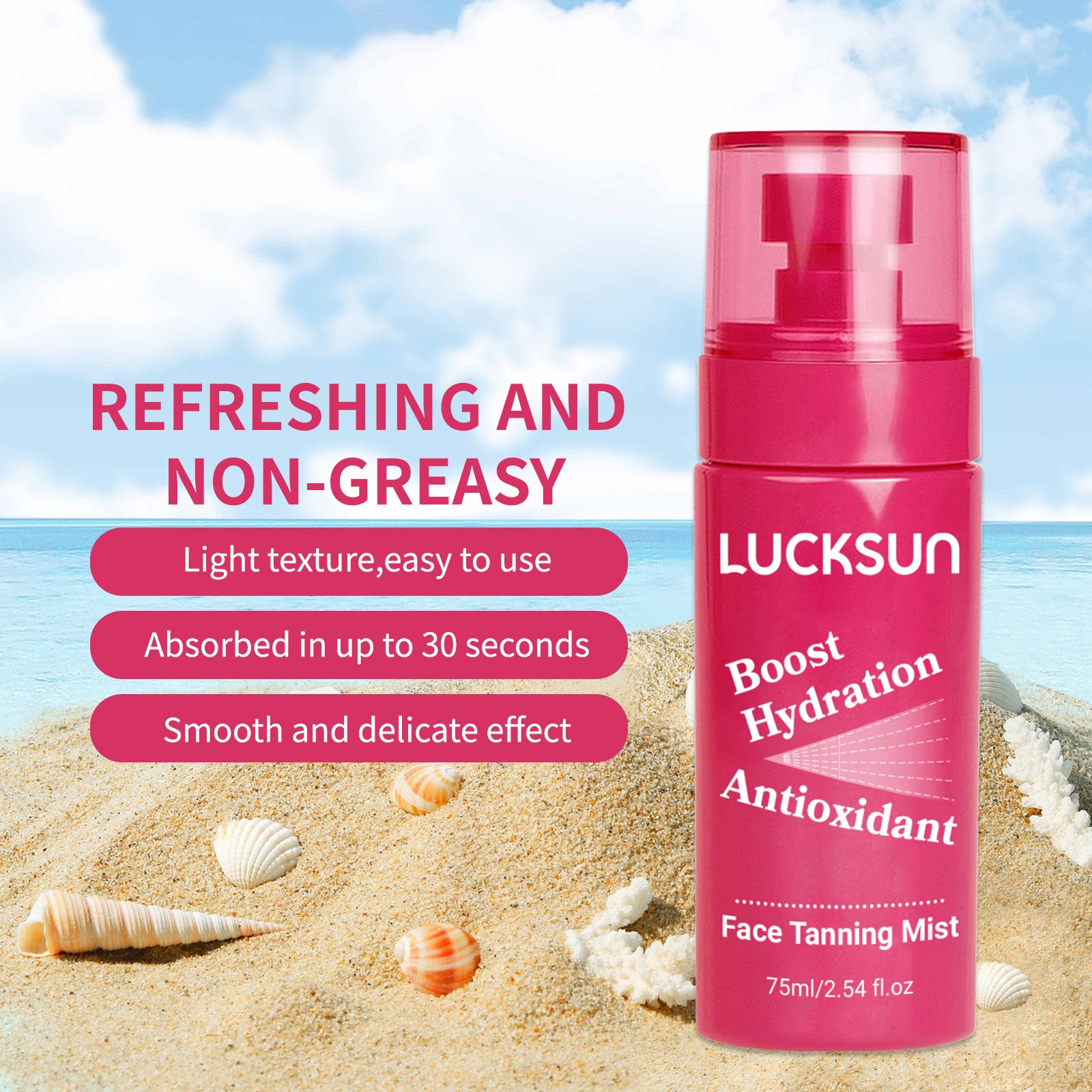 LUCKSUN Tanning Spray - HaiyiBeauty