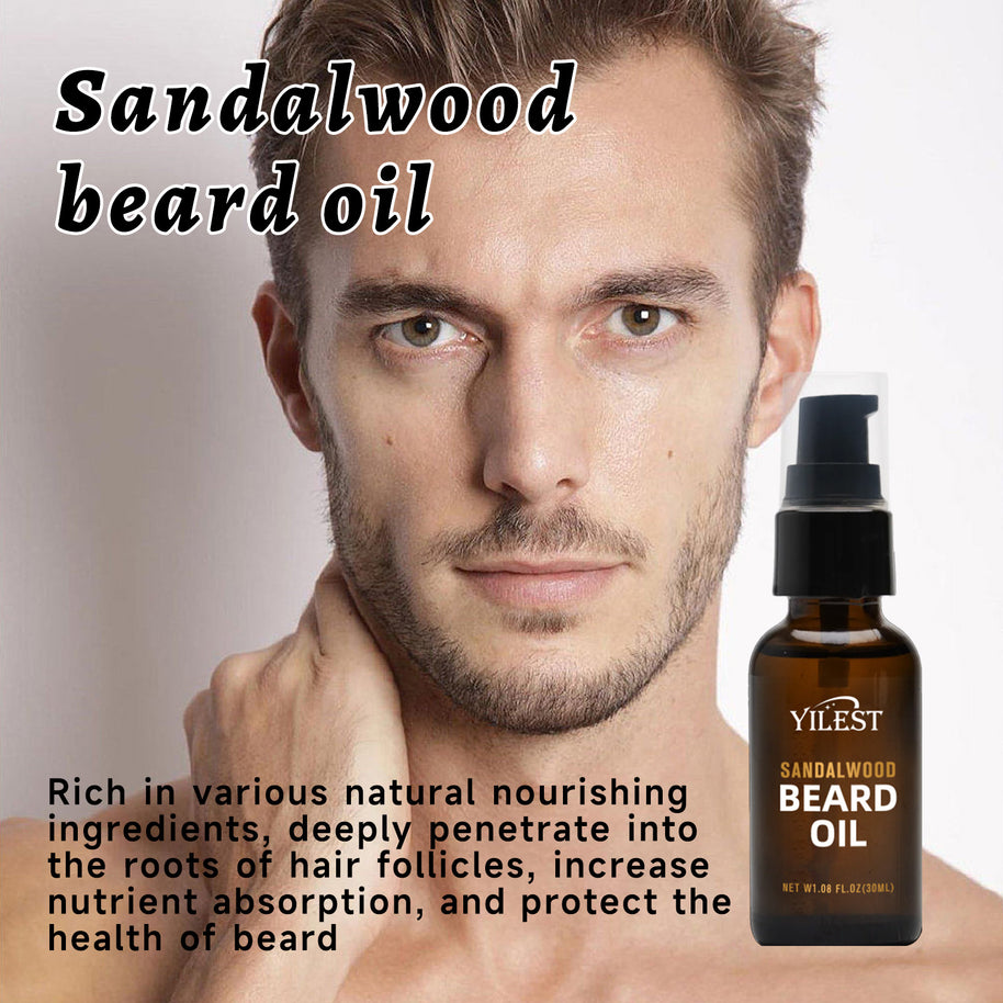 YILSET Men's Beard Essential Oil - HaiyiBeauty