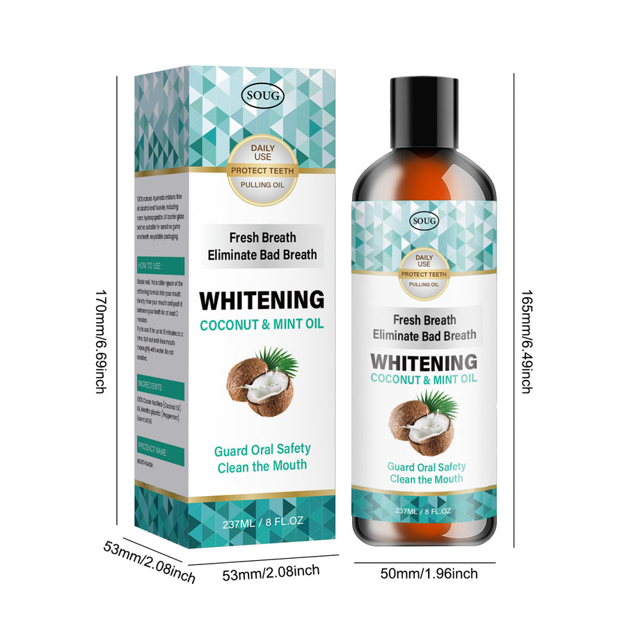 SOUG Coconut Mint Mouthwash - HaiyiBeauty