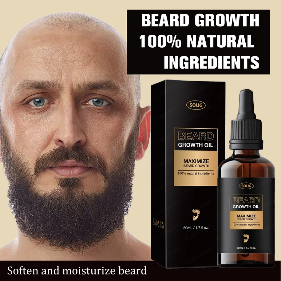 SOUG Beard Growth Oil - HaiyiBeauty