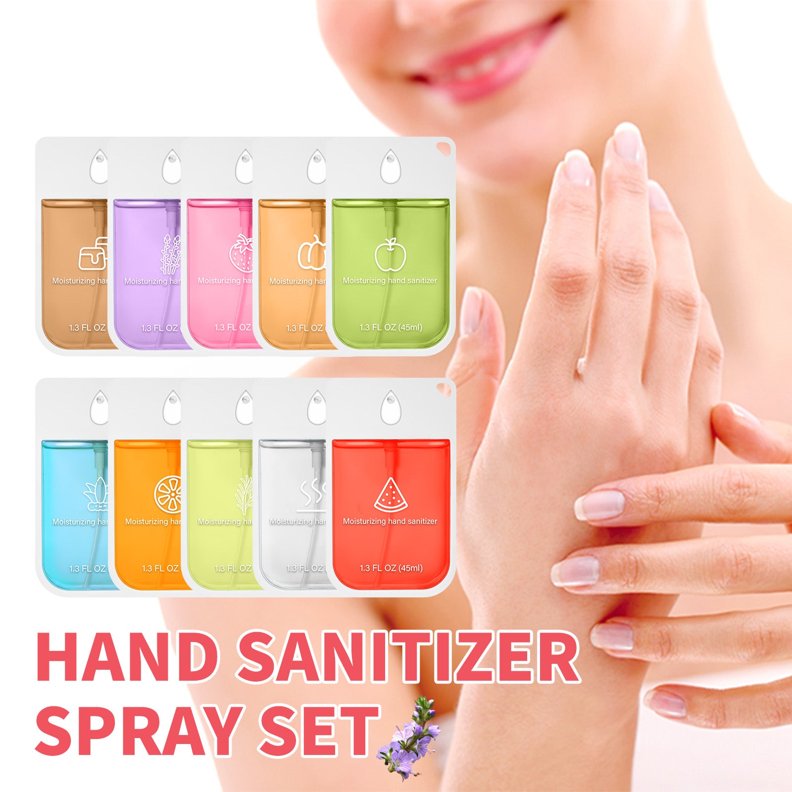 Hand Sanitizer Spray Set - HaiyiBeauty