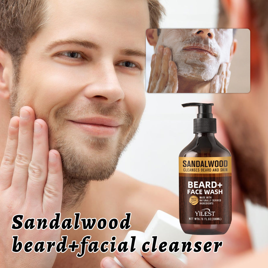 YILSET Men's Beard Cleanser - HaiyiBeauty