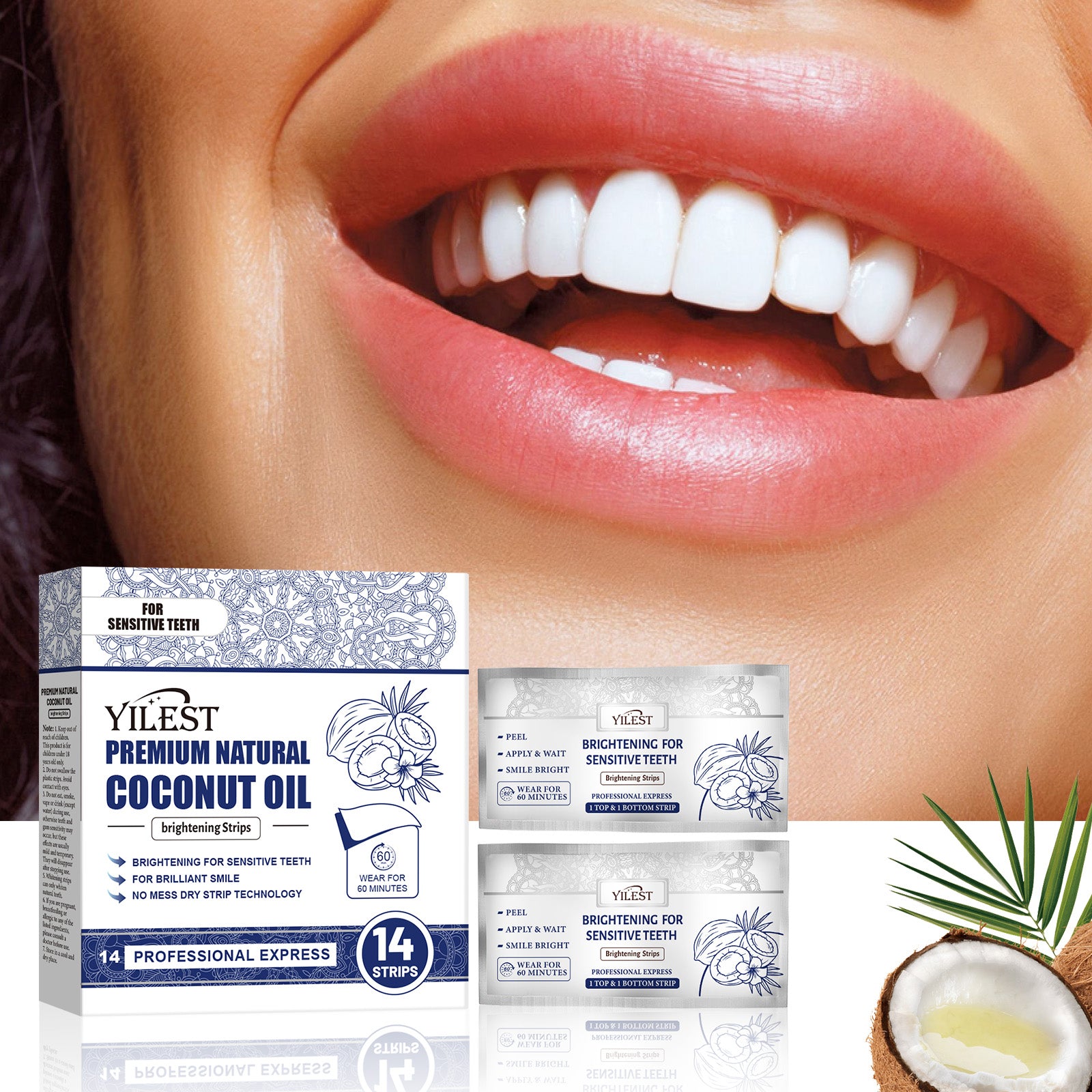 Dentifrice à l'huile de coco YILSET