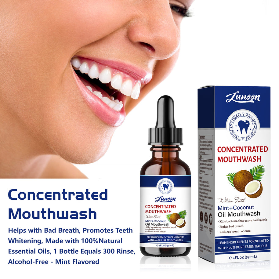 LUNOON Coconut Mouthwash - HaiyiBeauty