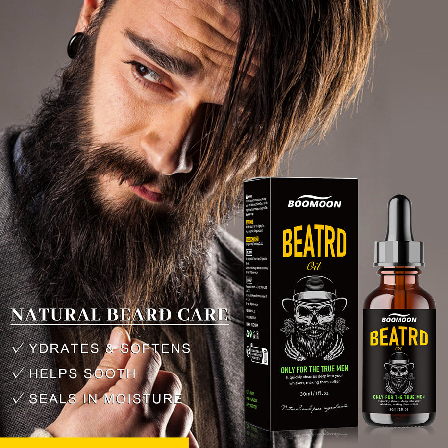BOOMOON Jojoba Beard Oil - HaiyiBeauty