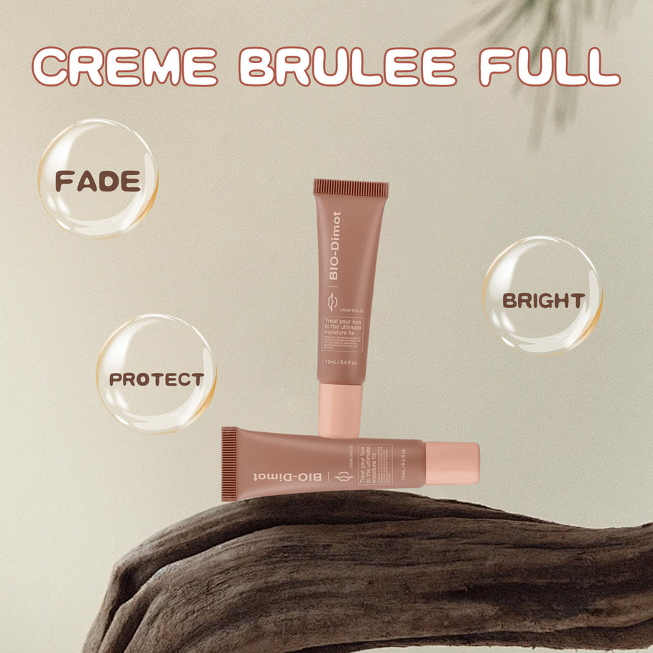 DIMOT Caramel Pudding Light Lipstick Brown - HaiyiBeauty