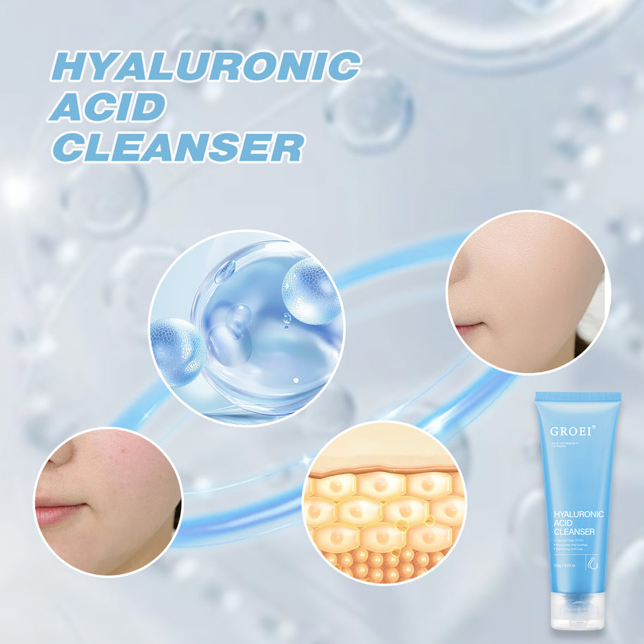 GROEI Hyaluronic Acid Cleanser - HaiyiBeauty