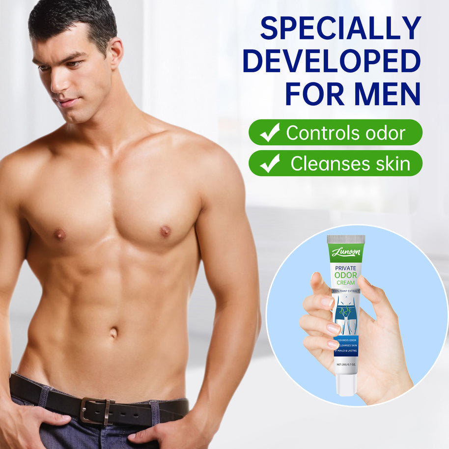 LUNOON Men's Private Deodorant Cream - HaiyiBeauty