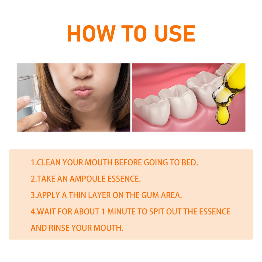LUNOON Single-use Teeth Repair Essence - HaiyiBeauty
