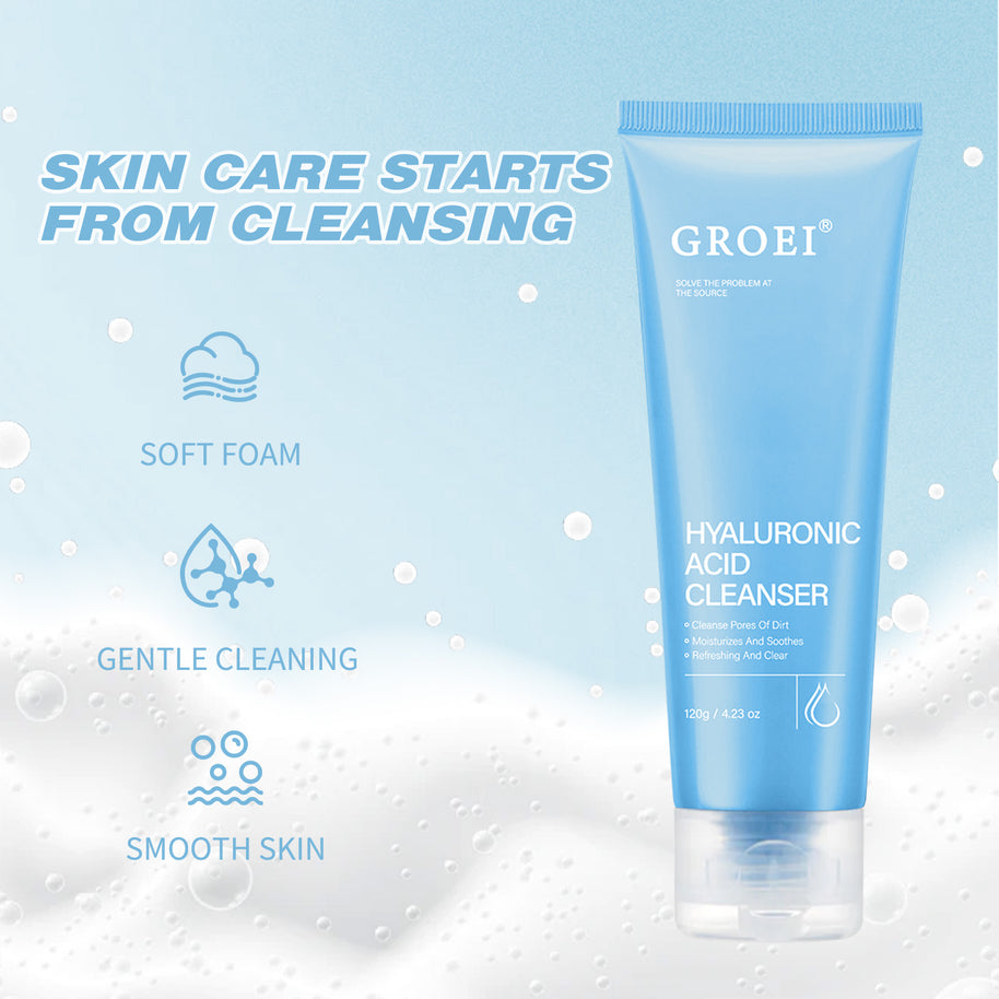 GROEI Hyaluronic Acid Cleanser - HaiyiBeauty