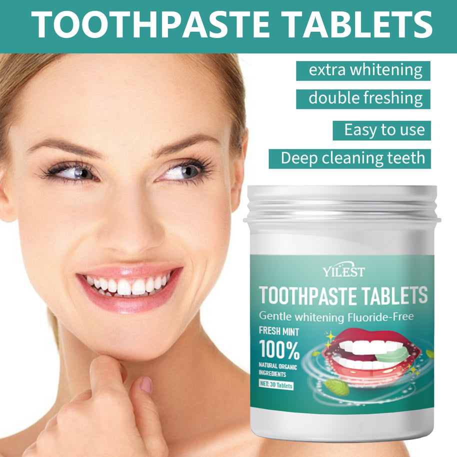 YILEST Mint Toothpaste Tablets - HaiyiBeauty