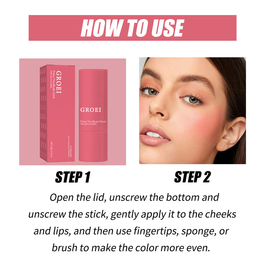 GROEI Poke Blush Stick - HaiyiBeauty