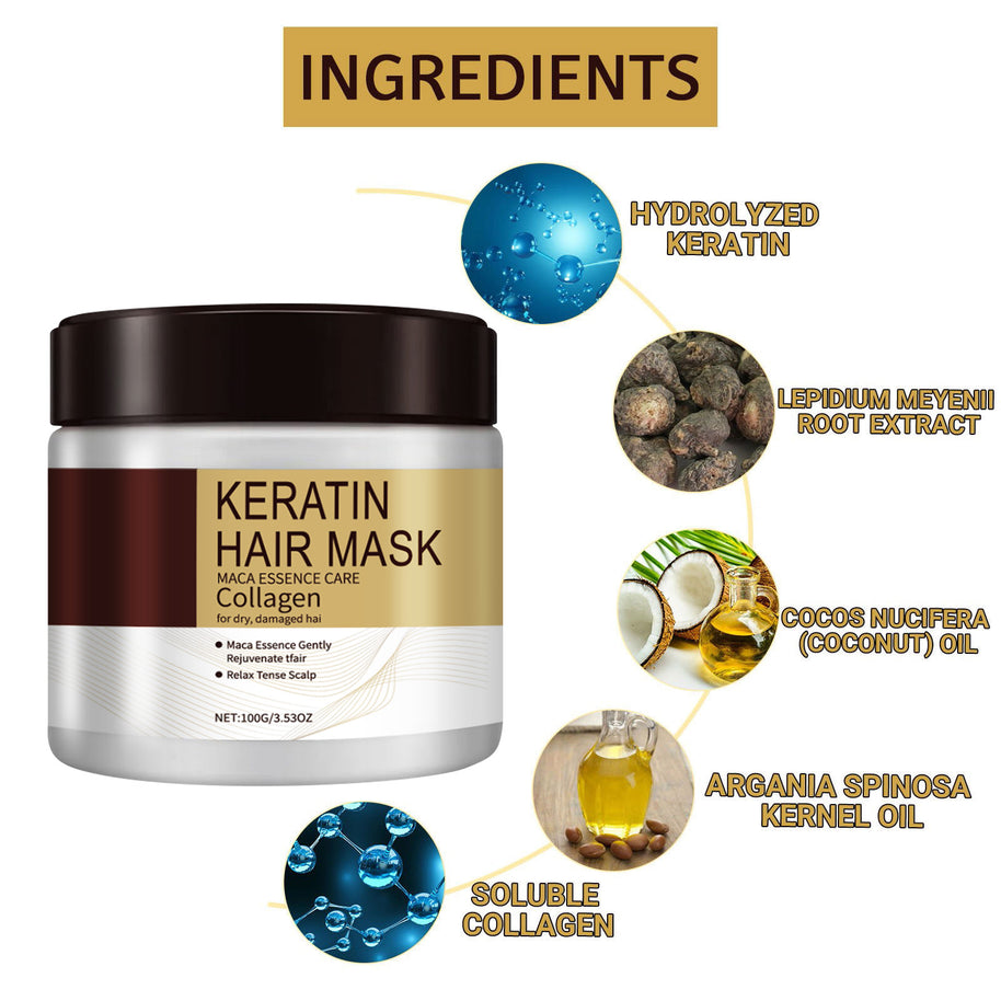 KERATIN Hair Mask - HaiyiBeauty