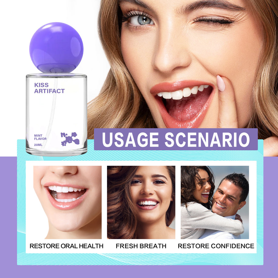 KISS ARTIFACT Mint Oral Spray - HaiyiBeauty