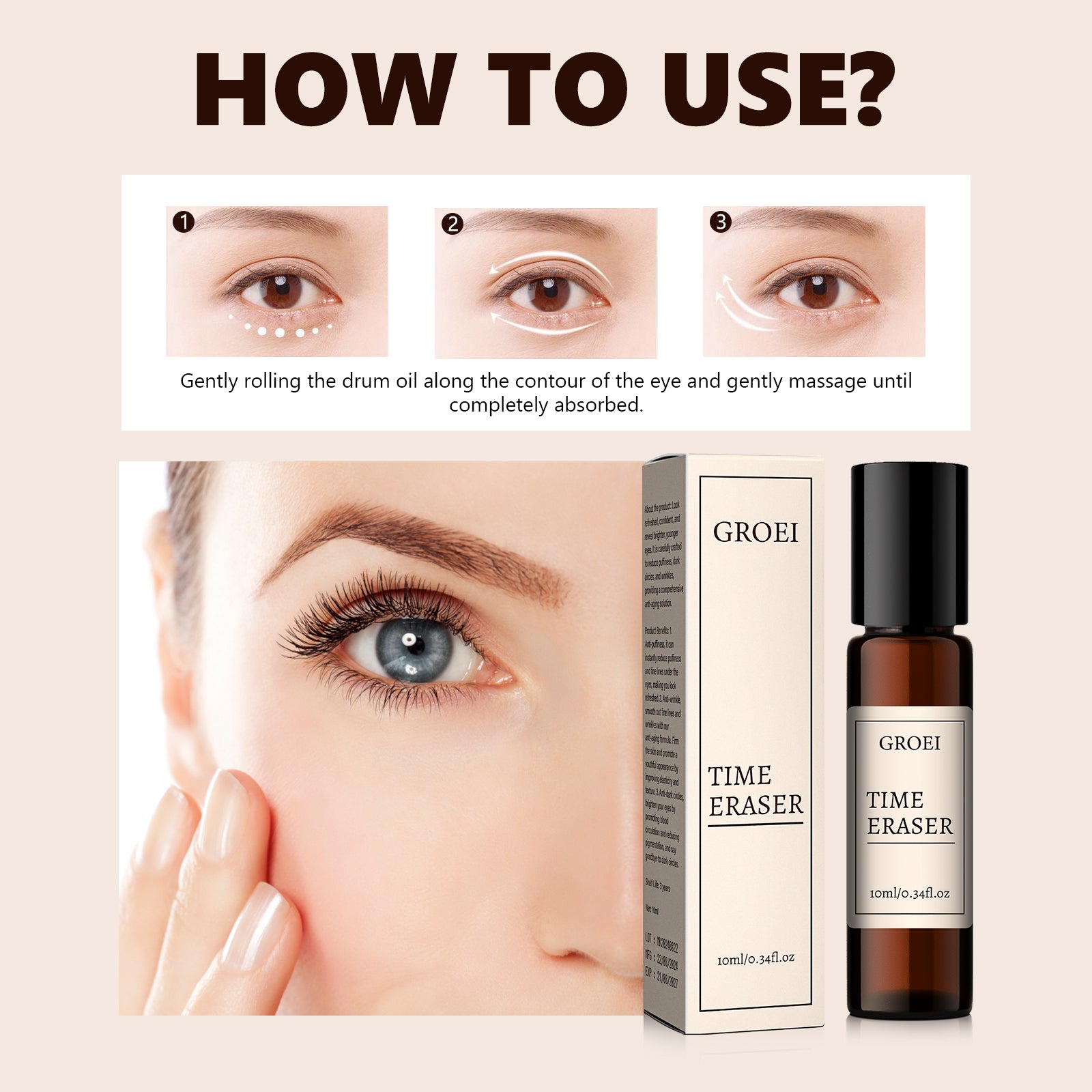 GROEI TIME ERASER Eye Serum
