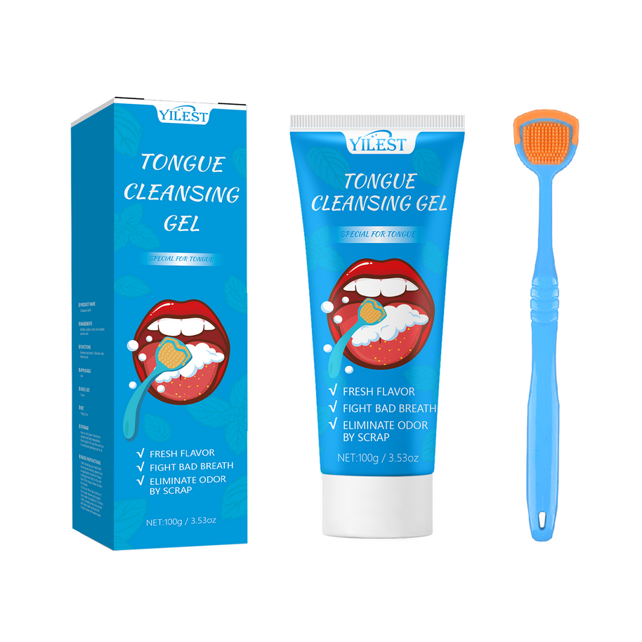 YILEST Mint Tongue Gel Brush Set