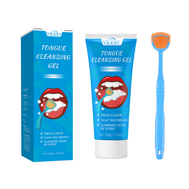 YILEST Mint Tongue Gel Brush Set