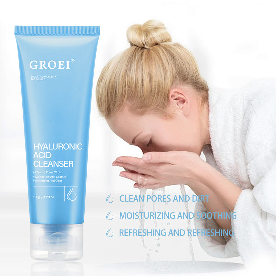 GROEI Hyaluronic Acid Cleanser - HaiyiBeauty