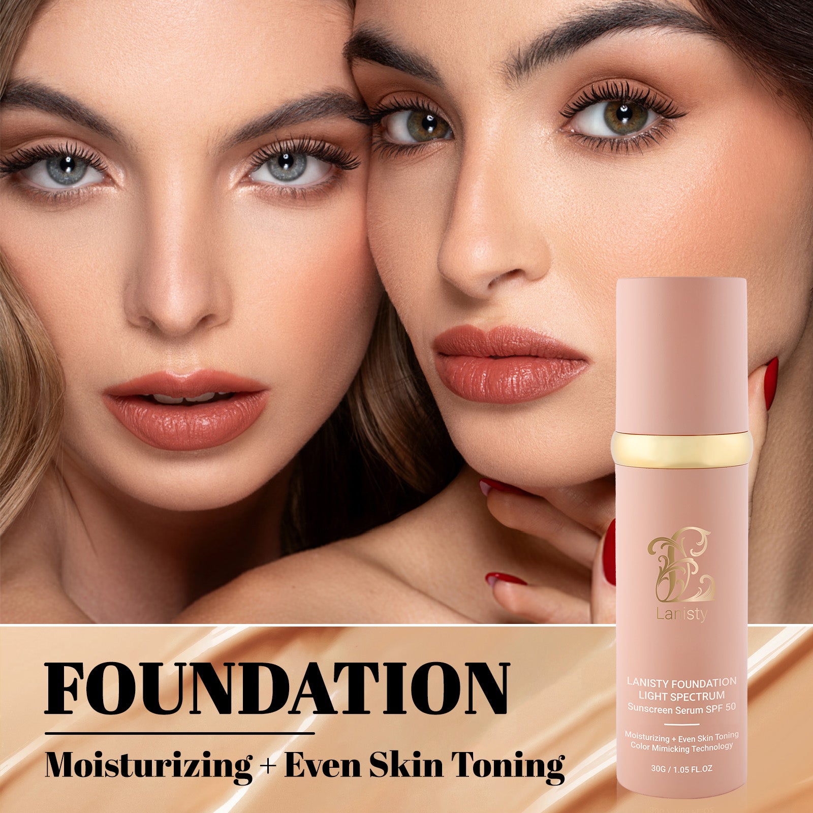 LANISTY Long-lasting Waterproof Moisturizing Concealer - HaiyiBeauty