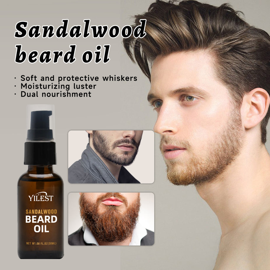 YILSET Men's Beard Essential Oil - HaiyiBeauty