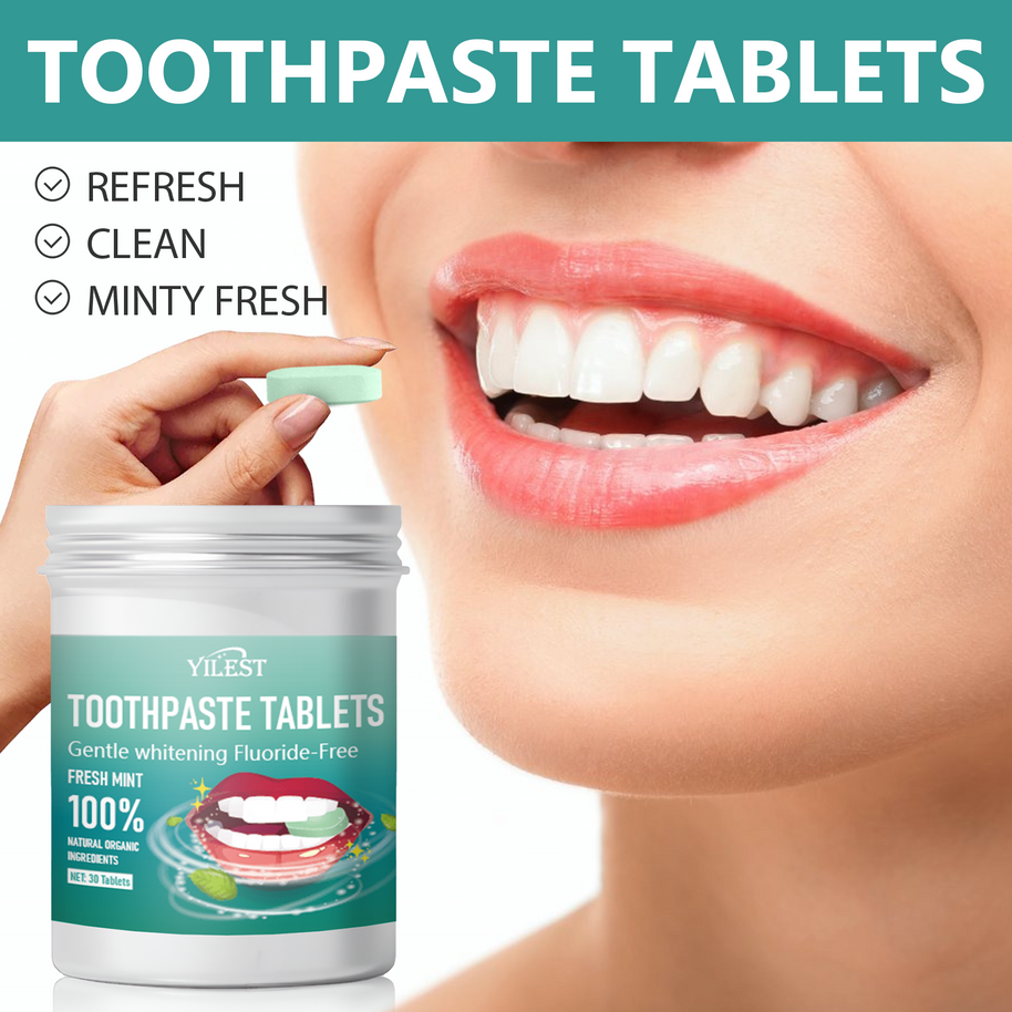 YILEST Mint Toothpaste Tablets - HaiyiBeauty