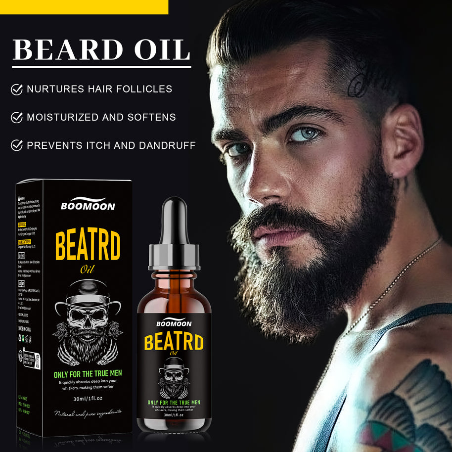 BOOMOON Jojoba Beard Oil - HaiyiBeauty