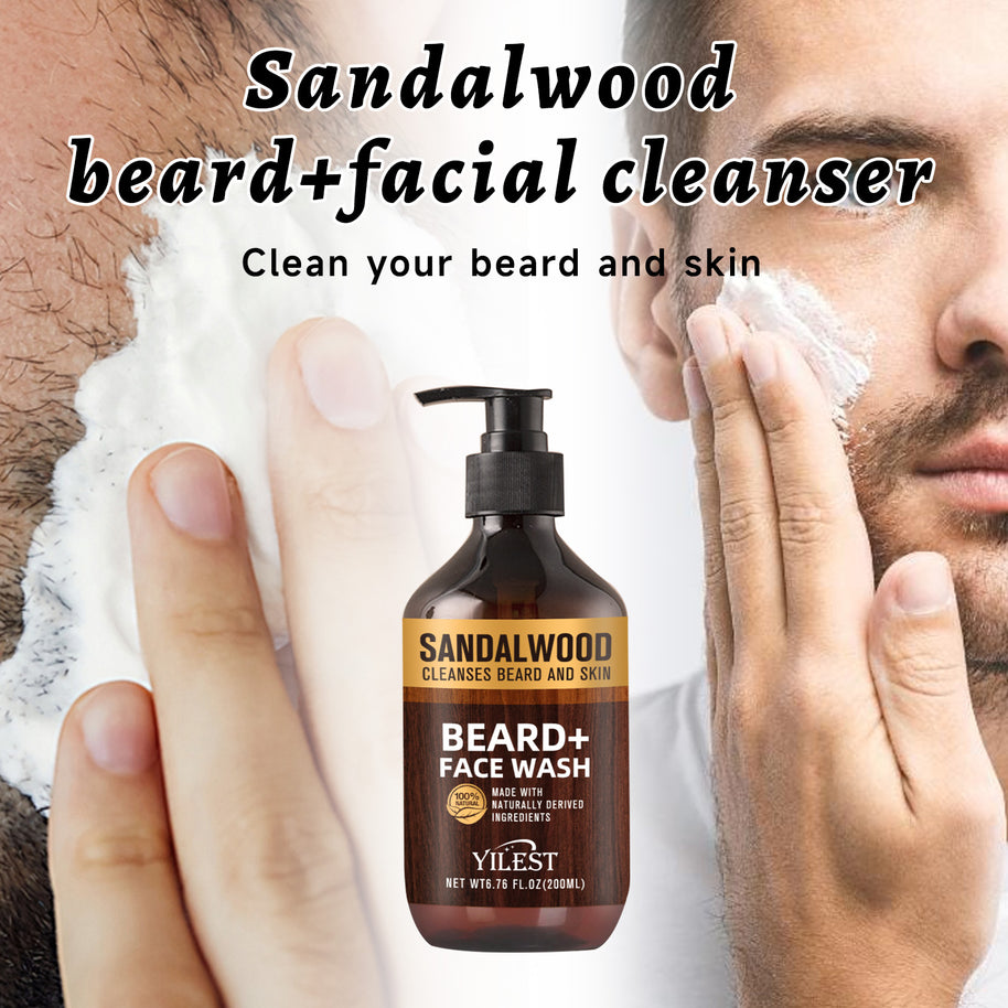 YILSET Men's Beard Cleanser - HaiyiBeauty