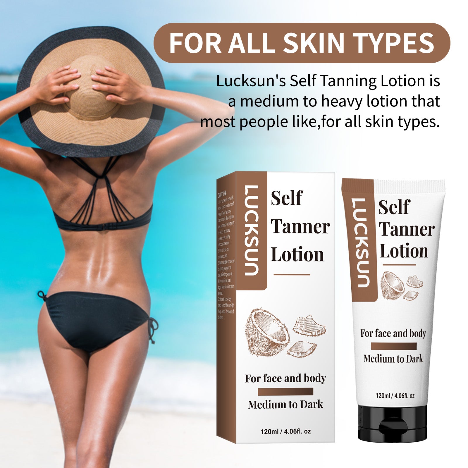 LUCKSUN Tanning Lotion - HaiyiBeauty