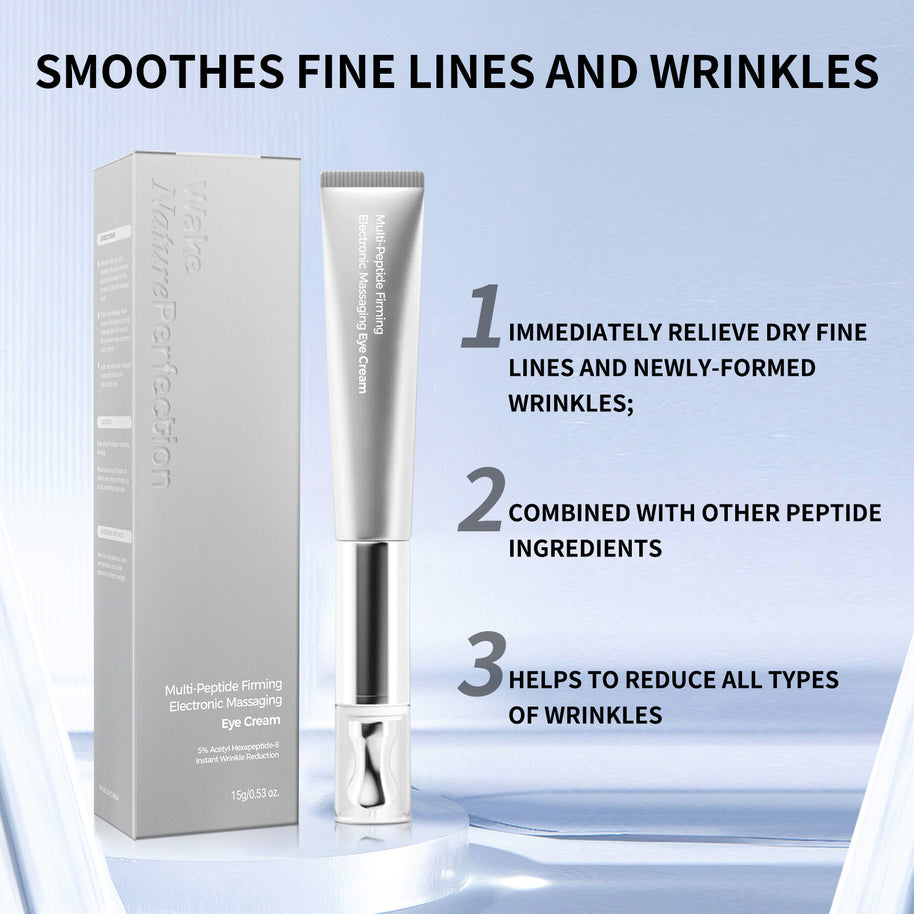 Multi-Peptide Anti-Wrinkle Massage Eye Cream - HaiyiBeauty