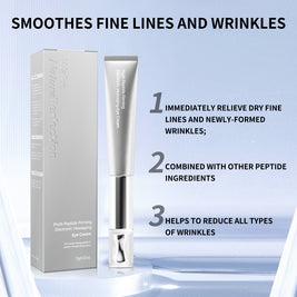 Multi-Peptide Anti-Wrinkle Massage Eye Cream - HaiyiBeauty