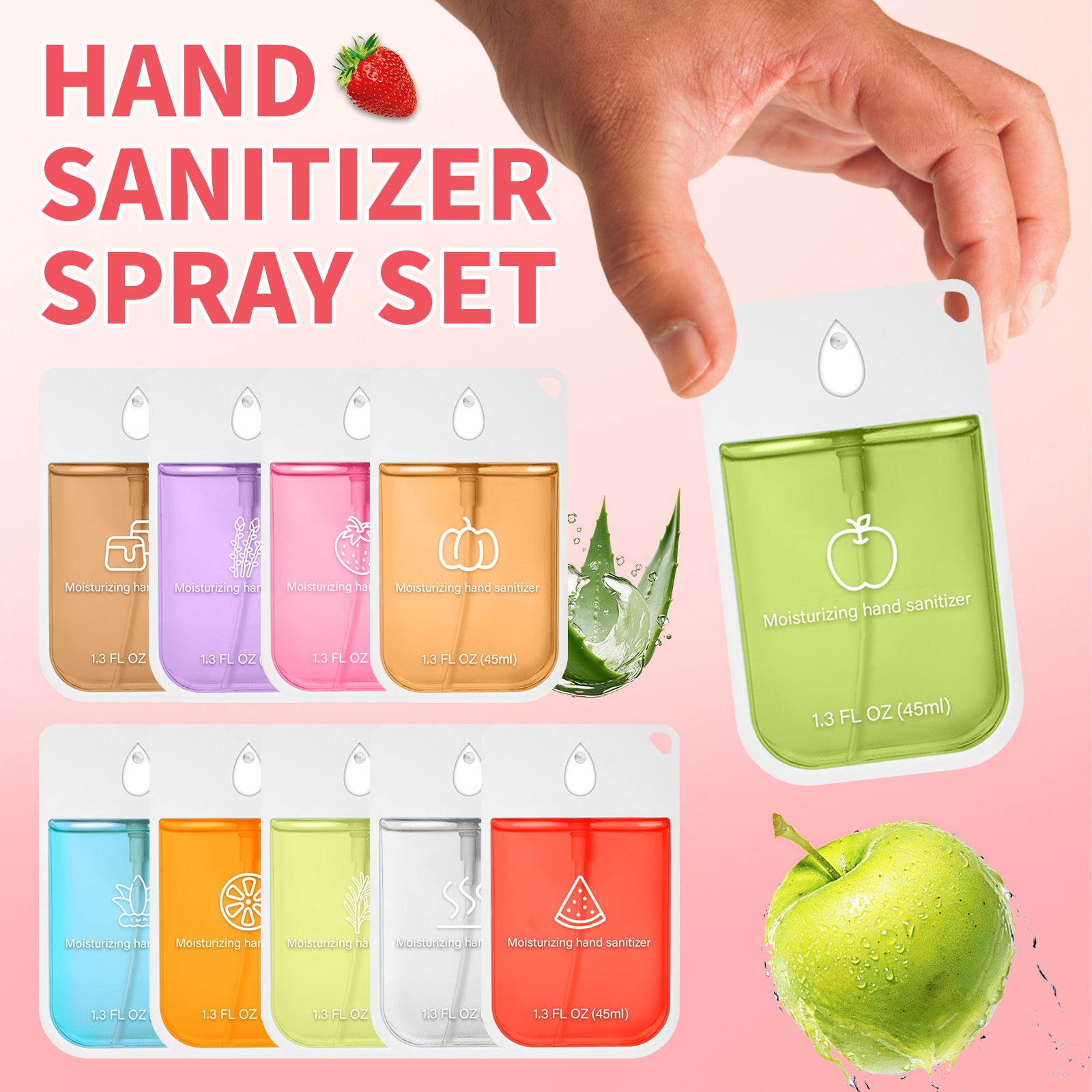 Hand Sanitizer Spray Set - HaiyiBeauty