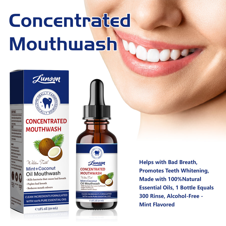 LUNOON Coconut Mouthwash - HaiyiBeauty