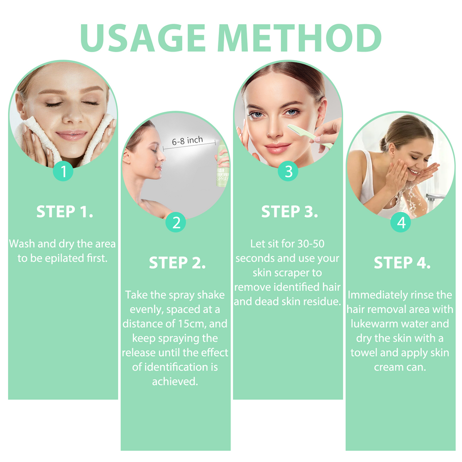 YILEST Hair Identification Spray Soothing Cream Set - HaiyiBeauty