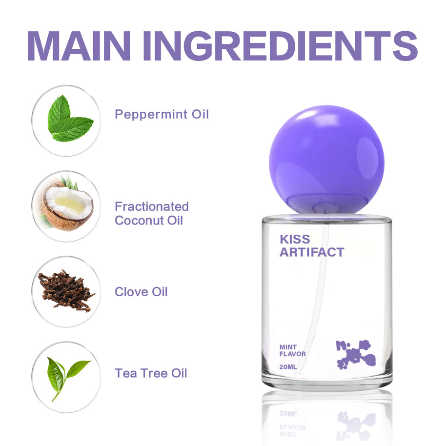 KISS ARTIFACT Mint Oral Spray - HaiyiBeauty