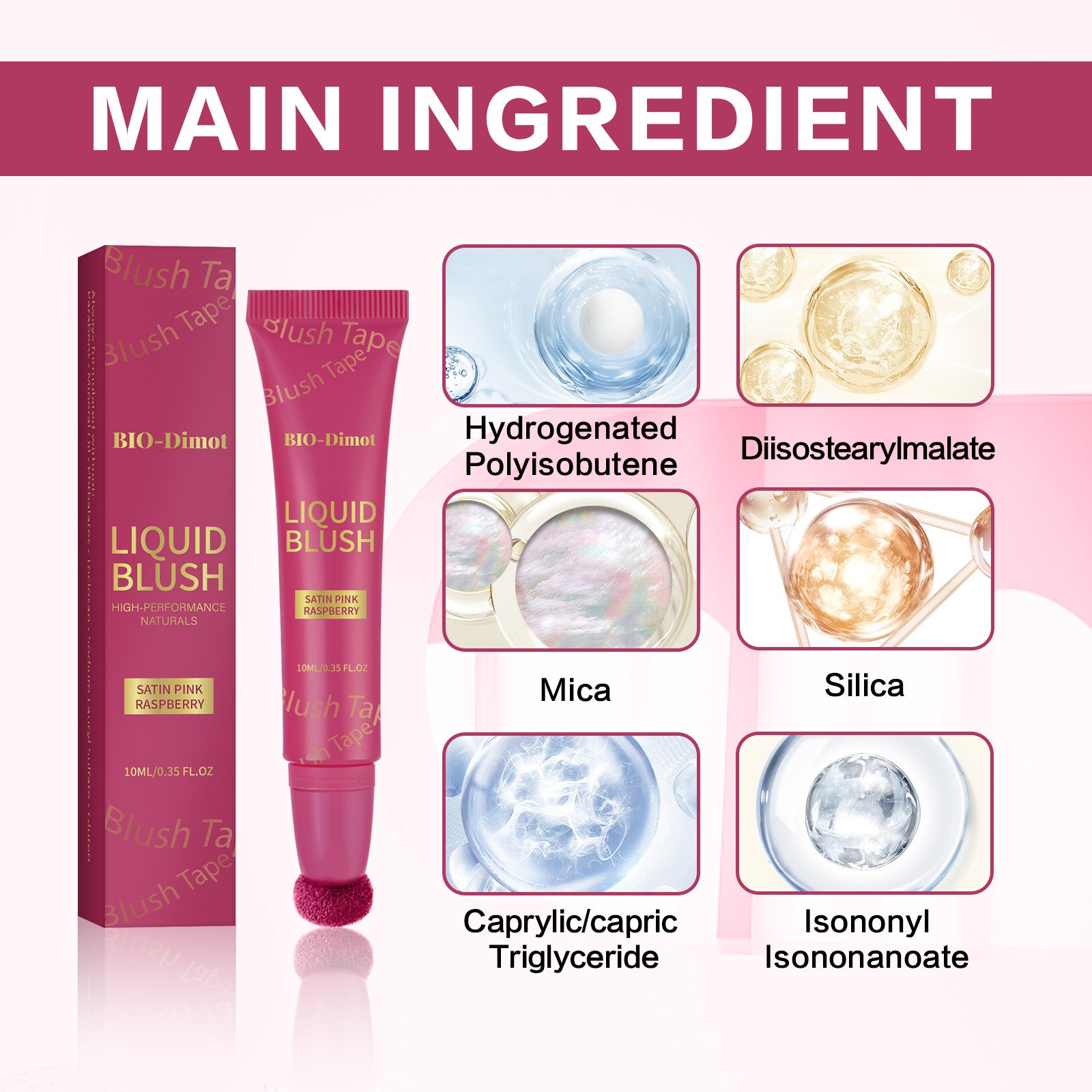 BIO-DIMOT Purple Blush - HaiyiBeauty