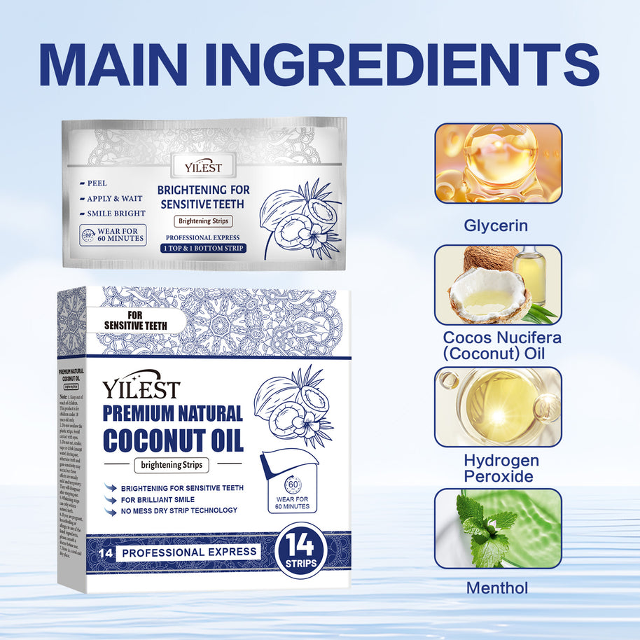 YILSET Coconut Oil Toothpaste - HaiyiBeauty