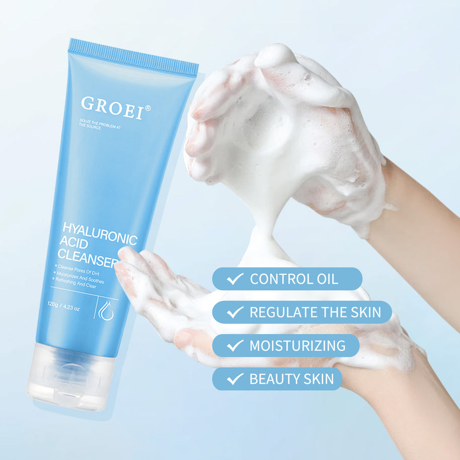 GROEI Hyaluronic Acid Cleanser - HaiyiBeauty