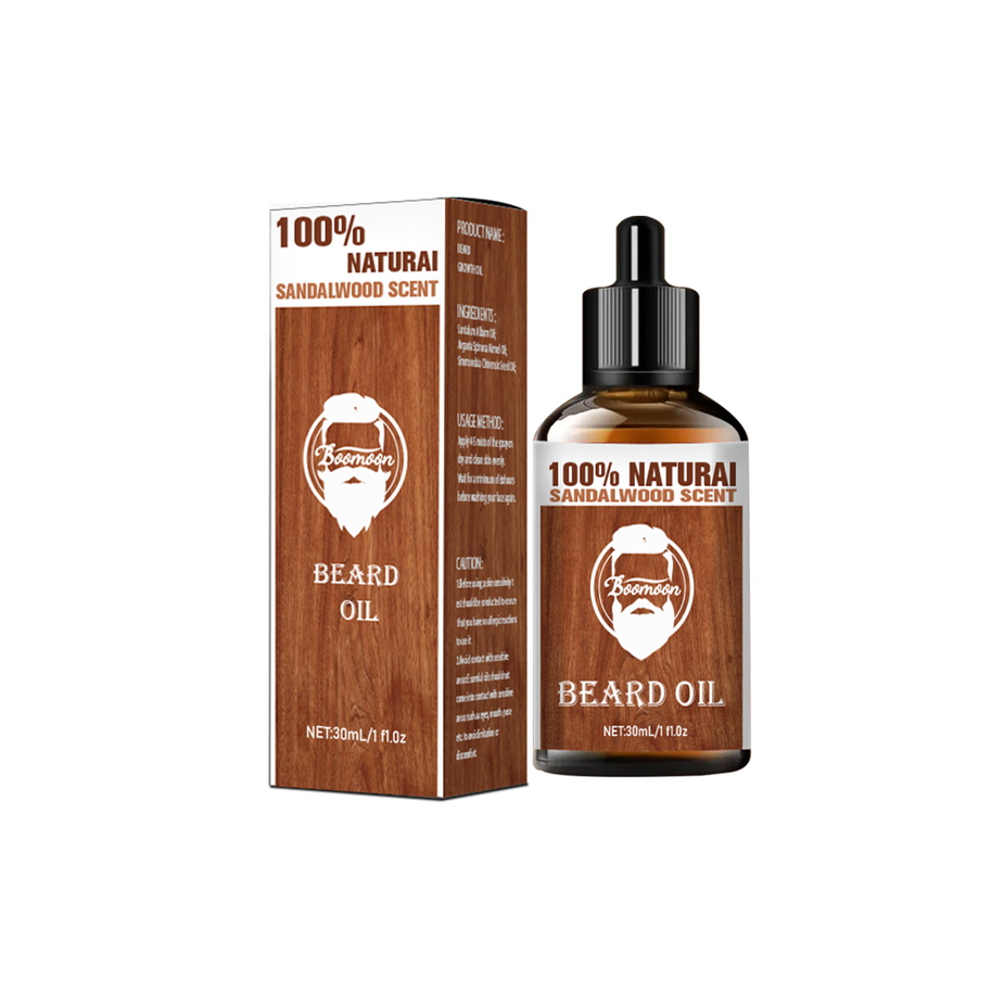 BOOMOON Tea Tree Beard Oil - HaiyiBeauty