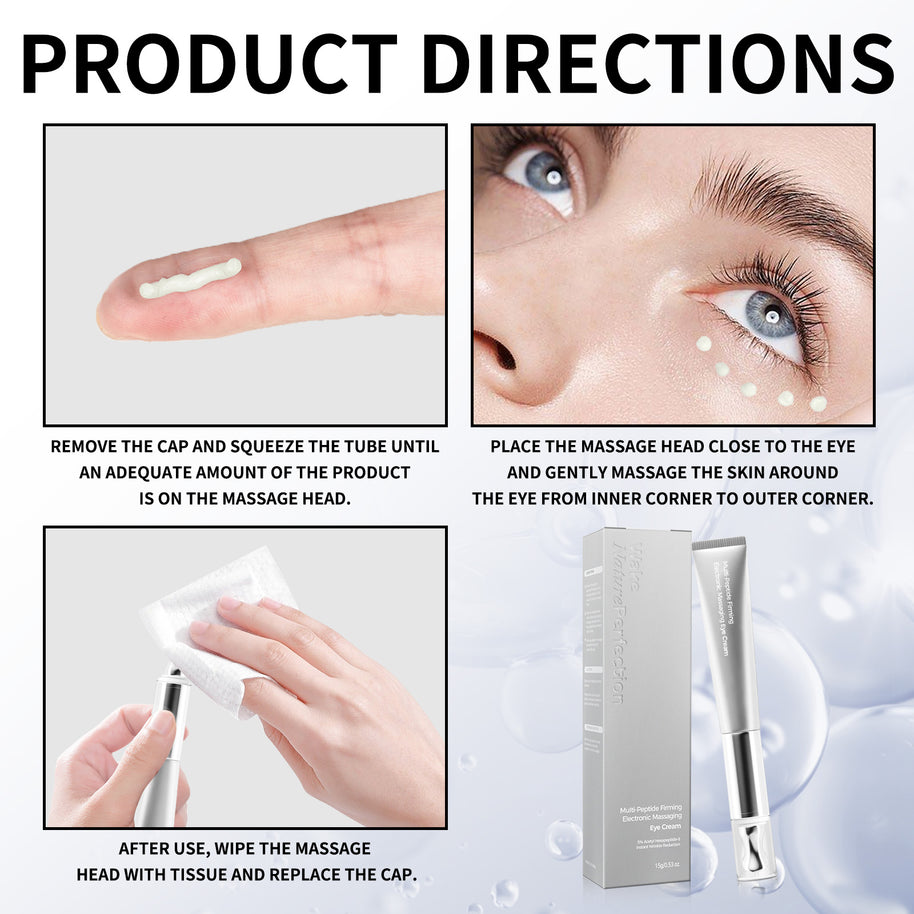 Multi-Peptide Anti-Wrinkle Massage Eye Cream - HaiyiBeauty