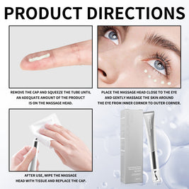 Multi-Peptide Anti-Wrinkle Massage Eye Cream - HaiyiBeauty