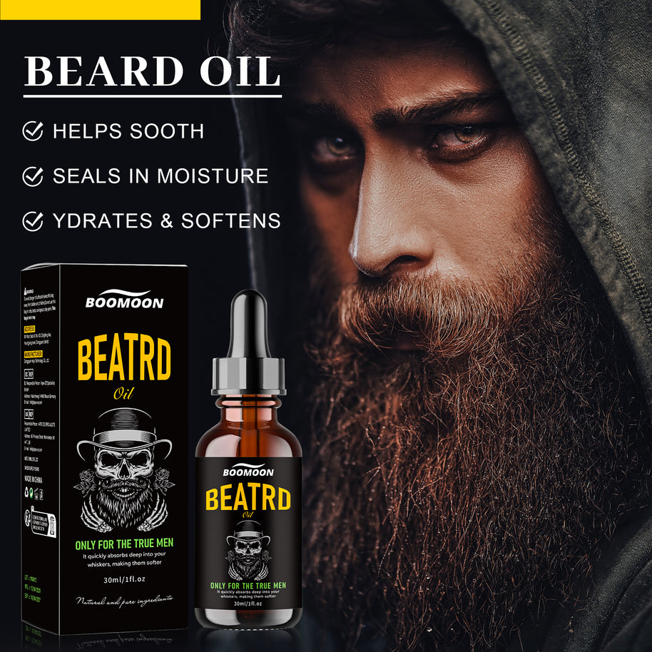BOOMOON Jojoba Beard Oil - HaiyiBeauty