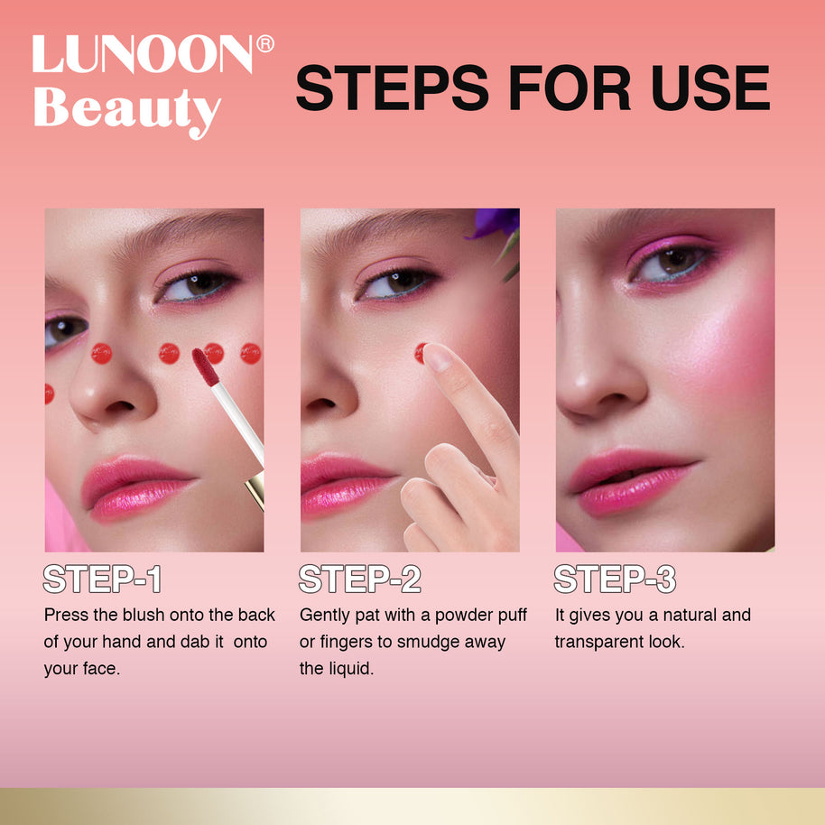 LUNOON Beauty Liquid Blush - HaiyiBeauty