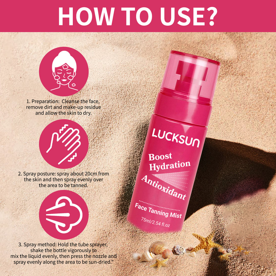 LUCKSUN Tanning Spray - HaiyiBeauty