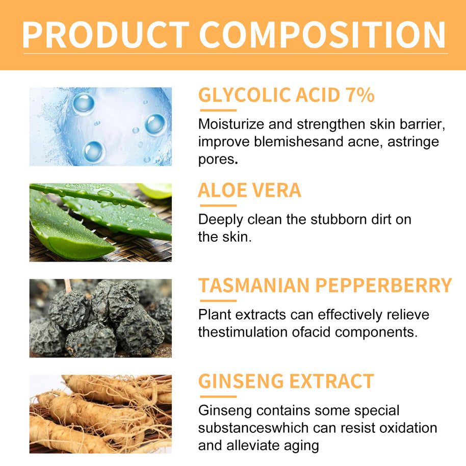Glycolic Acid 7% Toning Solution - HaiyiBeauty