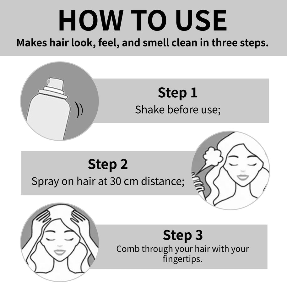 Dry Shampoo Spray - HaiyiBeauty