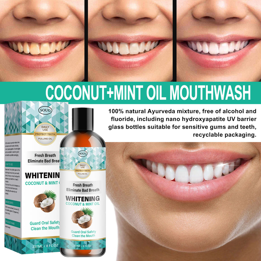 SOUG Coconut Mint Mouthwash - HaiyiBeauty